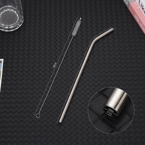 1Pcs Silver Cup Straw Replacement Straw for Stanley 30oz 40oz Tyeso Cup - Picture 9 of 18