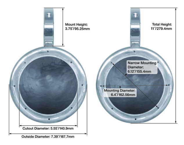 4 KICKER 45KM654L 65 390 Вт Черная башня для морского вейкбординга со светодиодными динамиками для лодок