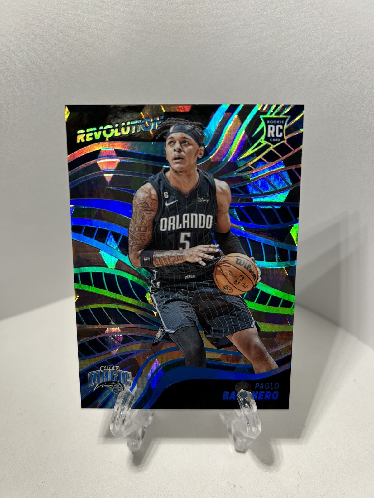 2022-23 Panini Revolution Paolo Banchero #139 Cubic Rookie RC Magic /50