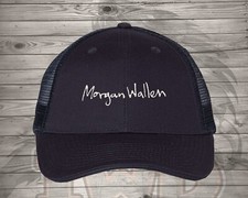 Morgan Wallen - Original - Peligroso - Sombrero de malla bordada - Envío rápido/gratis