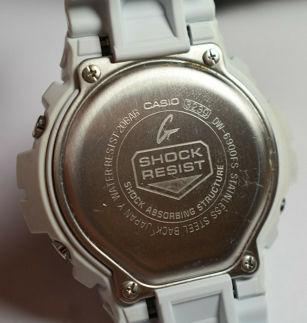 Casio G-Shock DW6900FS-8 (3230) Matte White Men's JAPAN Y Casio G-Shock DW6900FS-8 (3230) Matte White Men's JAPAN Y