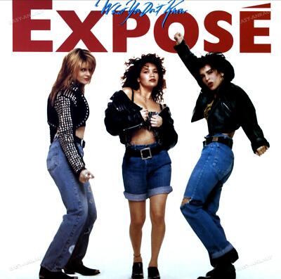 Exposé - What You Don't Know LP (VG+/VG+) '