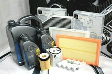Genuine Mercedes-Benz C-Class C160 180 200 Petrol Engine Filter Kit + Oil OM274