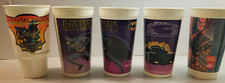 DC BATMAN Collector Cups Cup / Lot of 5 Taco Bell - McDonalds