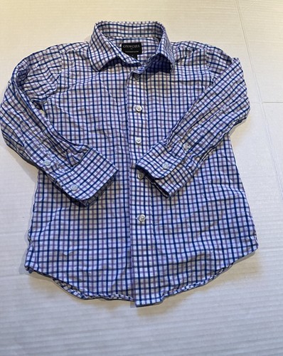 EUC PRE-OWNED TODDLER BOYS CREWCUTS THOMPSON LONG SLEEVE SHIRT~ SIZE 3