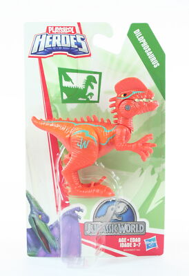 JURASSIC WORLD Playskool Chomp 'n Stomp DILOPHOSAURUS Actionfigur Spielzeug - NEU!