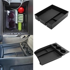 Lower Center Console Organizer Tray with Cup Holder/Armrest Organizer Storage...