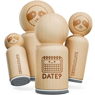 Date Calendar Schedule Rubber Stamp for Stamping Crafting Planners
