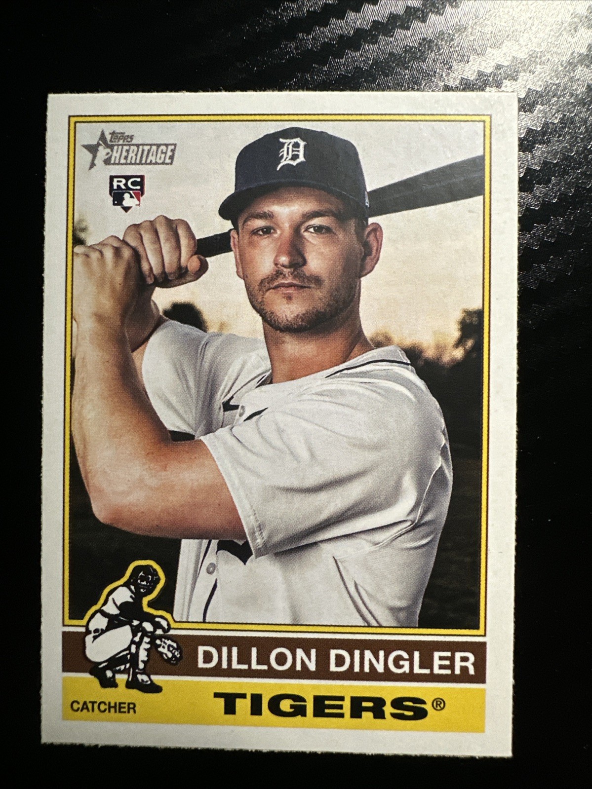 2025 Topps Heritage - Dillon Dingler #130 (RC) (B4)