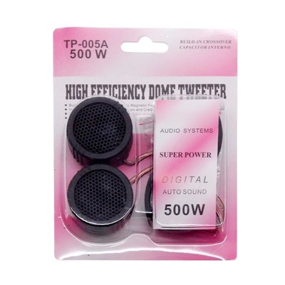 Mini Dome Tweeter Loudspeaker 500W Universal High Efficiency Loud Speaker