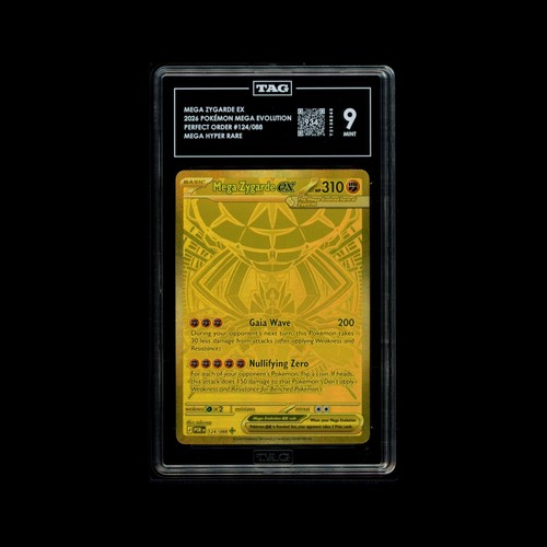 Mega Zygarde ex graded TAG 9 for sale on eBay