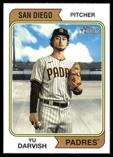 Yu Darvish 2023 Topps Heritage #OB-YD Padres MLB READ FREE SHIPPING AutographDen