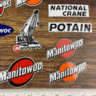 StickerS Manitowoc Crawler Crane Grove POTAIN National Crane Pipefitters Laborer — photo 4