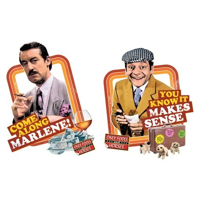 Del Ragazzo E Boycie Cartone Muro Decorazione Confezione Di 2