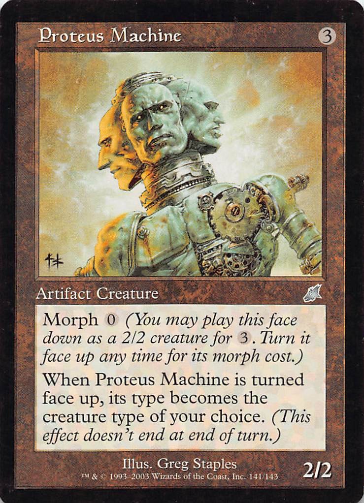 Proteus Machine SCG 141 English NM - MTG