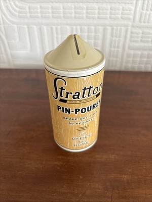 Vintage Nähset Pin Ausgießer Stratton 50er -60er Jahre seltene Raketenform ungeöffnet