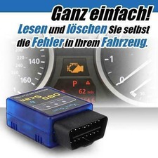 Adattatore Bluetooth V- Mini OBD2 Android per VW BMW MERCEDES OPEL FORD VOLVO
