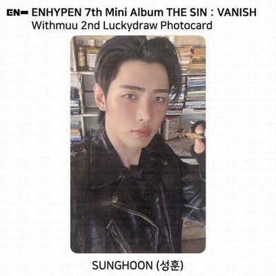 Enhypen 7th Mini Album The Sin : Vanish Withmuu 2nd LuckyDraw