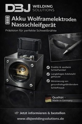 Wolframelektroden Nass  schleifgerät ANSN0612 Wig Tig Welding Schweißen Wolfram