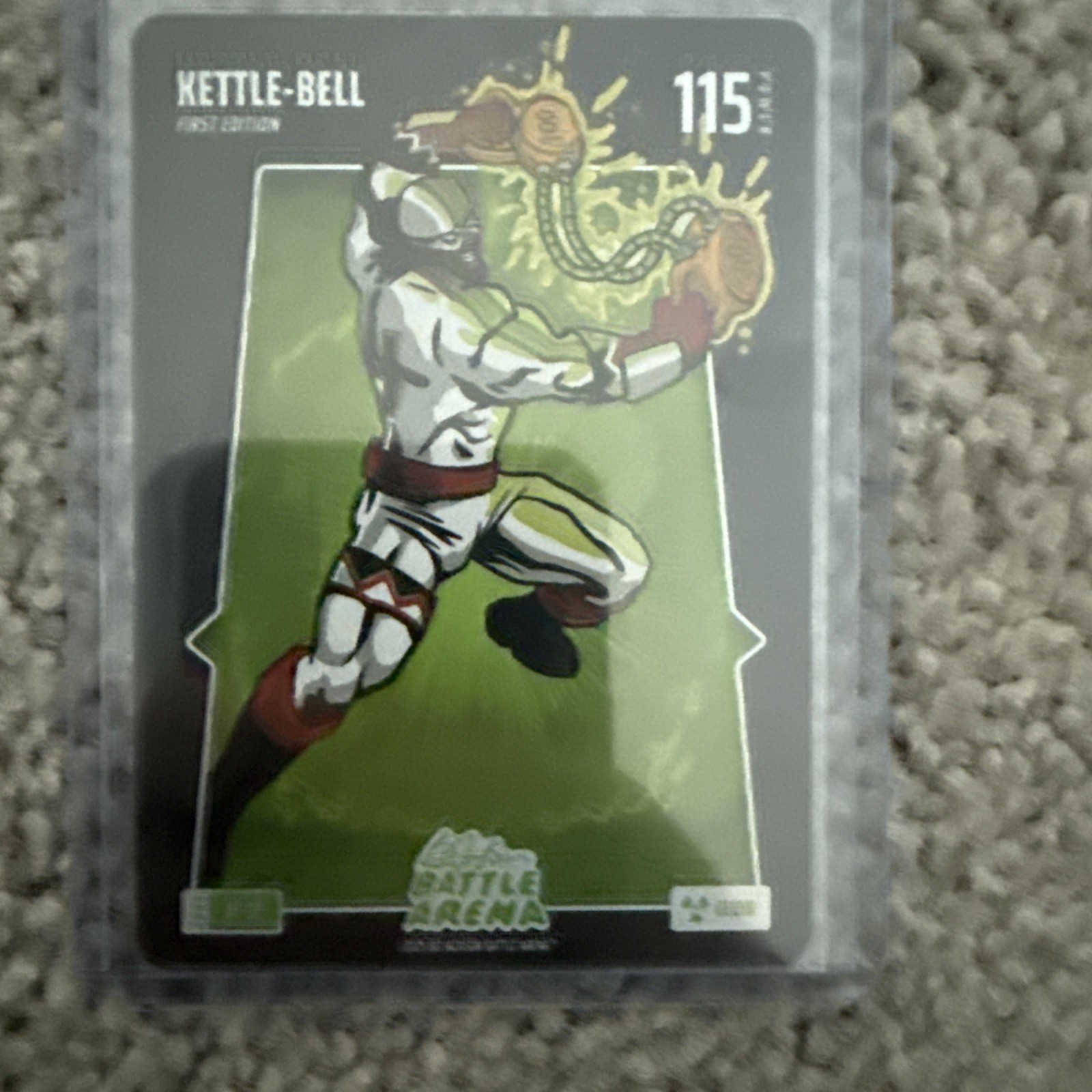 2026 Bo Jackson Battle Arena Kettle-Bell (Ketel Marte) Battlefoil Glow #BF-96