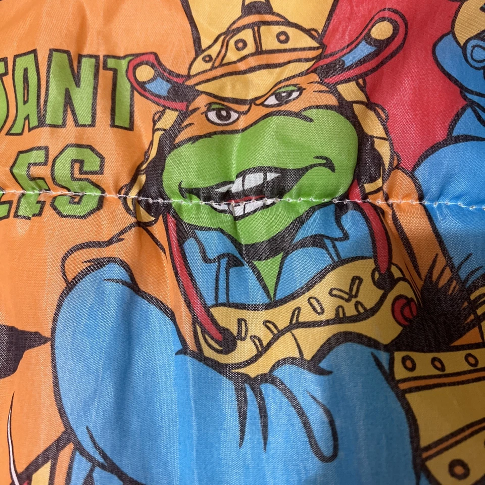 Saco de dormir Samurais 1993 Teenage Mutant Ninja Turtles III TMNT 3 vintage años 90 Foto 3 de 4