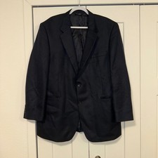 Jos. A. Bank Silk Camel Hair Blazer Sport Coat Business Career 46 L