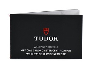 Tudor Warranty Booklet Manual