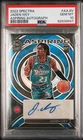 2022-23 Panini Spectra Aspiring Auto Jaden Ivey Rookie Auto #AA-JIV /99 PSA 10