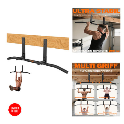 Fitarc Klimmzugstange Balkenhalterung Heavy Duty Home Gym