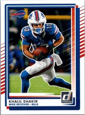 2025 Panini Donruss Football Khalil Shakir #53 Buffalo Bills