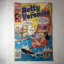 Betty And Veronica #4 By DeCarlo Archie Jughead Riverdale Swimsuit Cover 1987