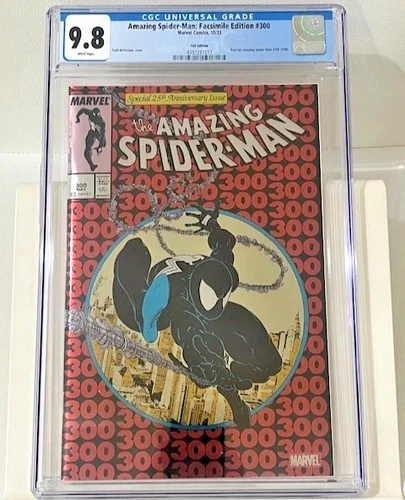 💫Amazing Spider-Man: Facsimile Edition #300 CGC 9.8 McFarlane Foil