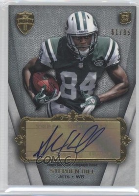 2012 Topps Supreme Rookie 61/85 Stephen Hill #SRA-SH Auto RC 0v1