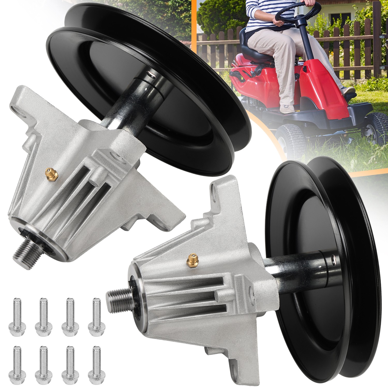 ホルモン/4 2X Spindle Assembly For MTD 618-04822A 618-04950 918-04822 918
