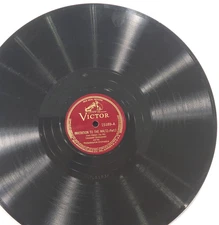 Pre-War 1937 Invitation To Waltz Op. 65 VICTOR 78 RPM 12 inch RED SEAL 15189 VG