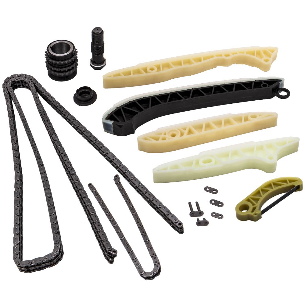Timing Chain Tensioner Set for Mercedes M272 M276 Engine 2005-2015