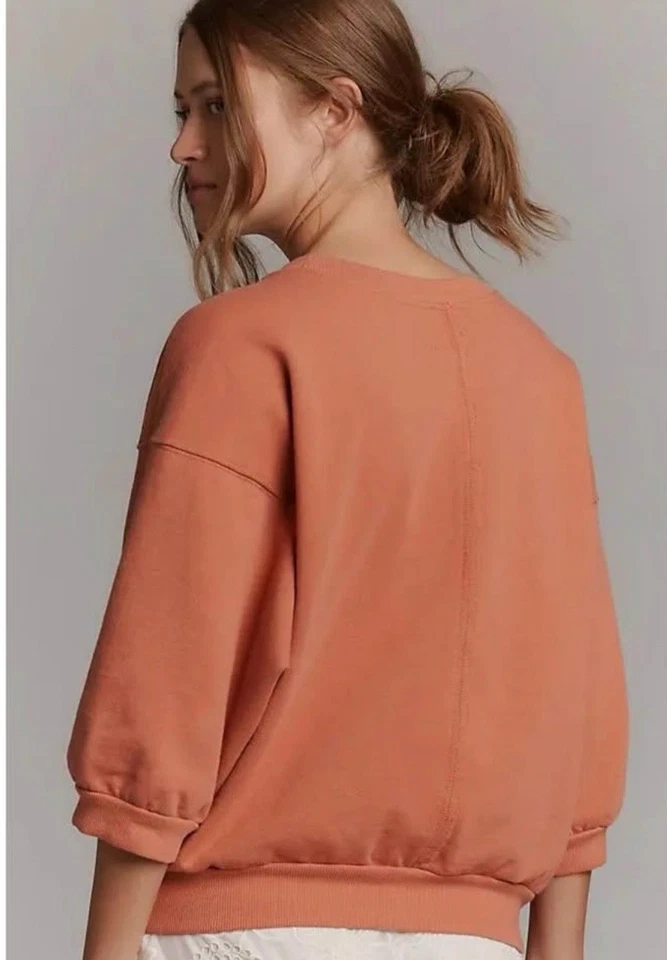 Anthropologie Pilcro пузырь толстовка верхний графический птица гуси 100% хлопок новый с Ярлыками - Изображение 2 из 4