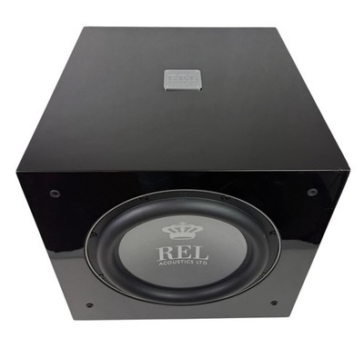 REL S/812 Subwoofer - Black - No Grille - Dents
