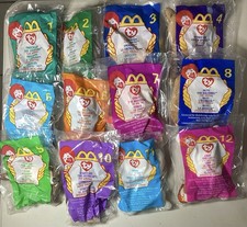 McDonald  s Happy Meal TY Beanie Babies 1999 Full Set Of 12 Unopened
