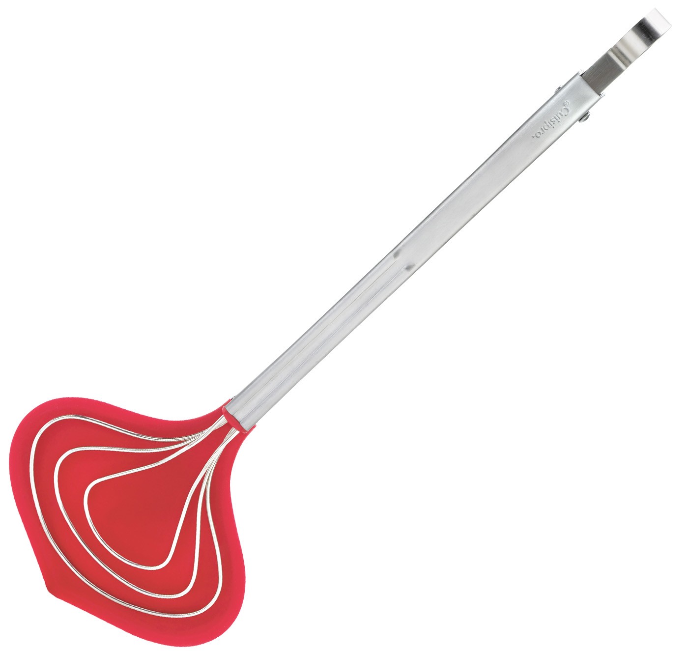 Cuisipro 13 Inch Fish Tongs Stainless Steel Silicone Locking Long Seafood