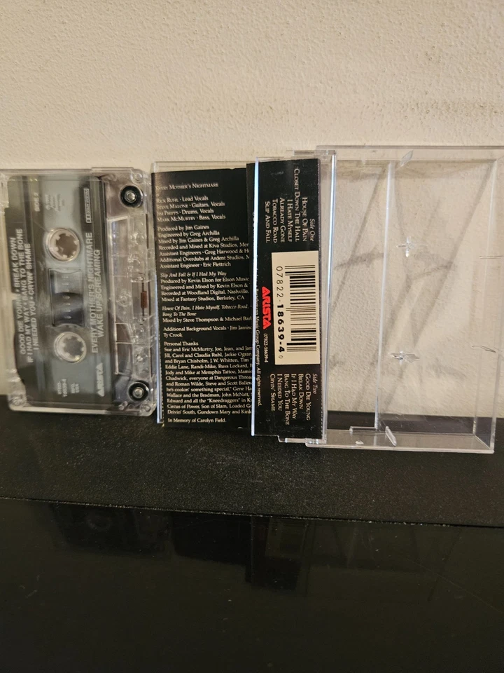 EVERY MOTHER'S NIGHTMARE Wake Up Screaming 1993 CASSETTE TAPE HARD ROCK - Image 2 of 4