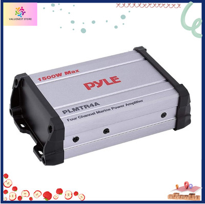 1500W 4 Channel Marine Amplifier Waterproof Audio Receiver for Boat