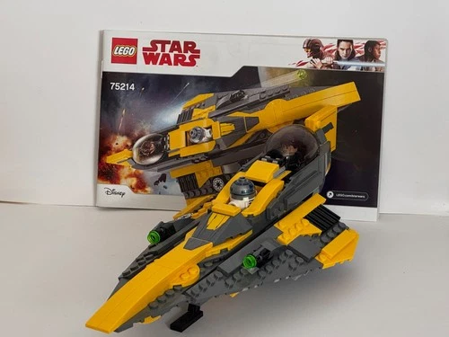 LEGO Star Wars 75214 Anakin's Jedi Starfighter Built Set w/ Instructions