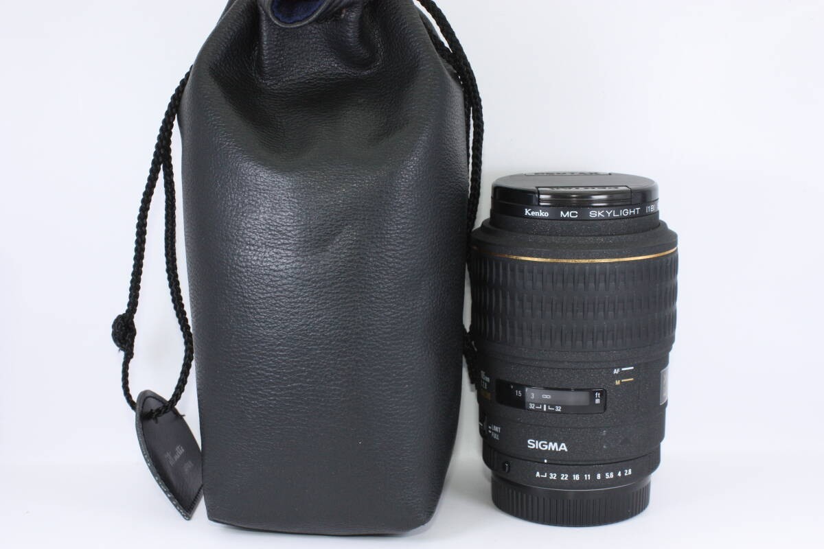 SIGMA AF 105mm F2.8D EX MACRO For PENTAX w/Front・Rear caps,Lens