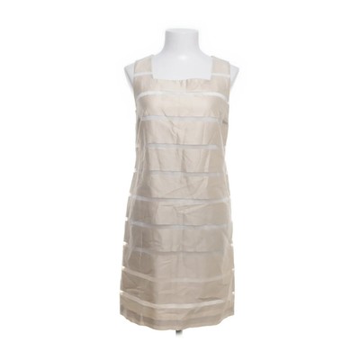 Joan & David, Kleid, Größe: 32, Beige/Weiß #4Vb