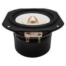 1pcs 4" inch 4/8Ohm 15W HIFI Full Range Speaker Audio Stereo Woofer Loudspeaker