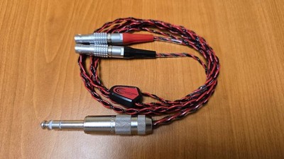 Crystal Cable Dream Duet 6.3mm Summit-Fi Cable for Focal Utopia Headphones