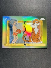 2026 Topps Chrome Disney Neon Family First Mowgli & Shere Khan /99 #FFR-9 DH75