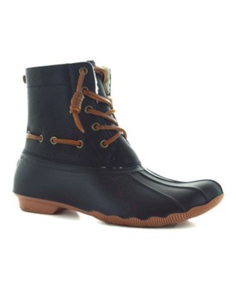 New Womens Seven7 Hollis Duck Boots Black Size 6 M