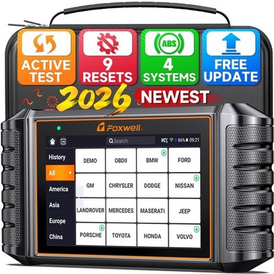 FOXWELL NT716 Bidirectional OBD2 Scanner 4 System ABS Bleeding